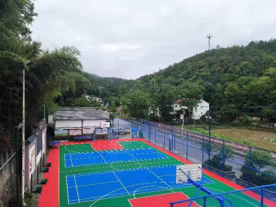 ​观音堂村：企地携手打造全民健身示范广场