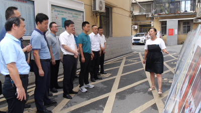 孝感市委社会工作部考察组到我县考察学习  