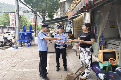 湖北南漳：反诈知识送上门 守护群众“钱袋子”