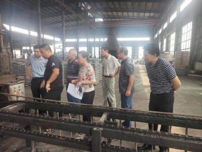 省应急管理厅专项执法检查组到我县开展重点工贸企业专项执法检查