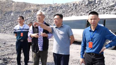 县领导带队视察大气污染防治工作