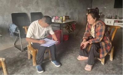 我县开展“金秋助学”入户走访活动