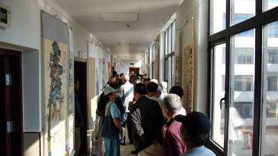 庆祝中华人民共和国成立75周年全县老年书画展成功举办