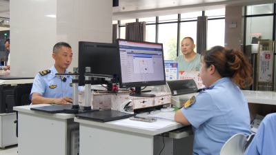 一键申报“少跑路” 赋能运输“多省心”