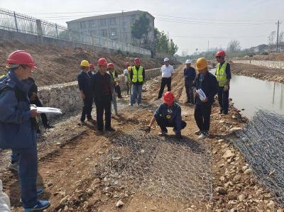 省、市对我县在建国债水利项目开展质量“飞检”
