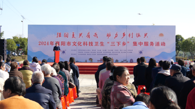 2024年襄阳市文化科技卫生“三下乡”集中服务活动走进南漳