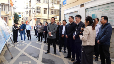 保康县考察组到我县考察学习共同缔造经验