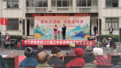 情暖重阳 爱洒洪河村