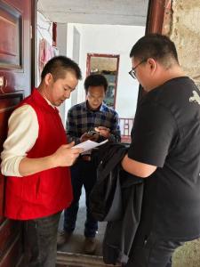 县农路中心积极开展住房需求问卷调查