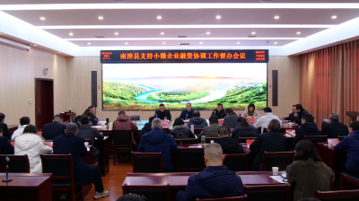 我县召开支持小微企业融资协调工作督办会  