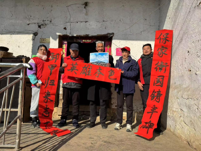 ​肖堰镇：温暖传递 致敬老兵