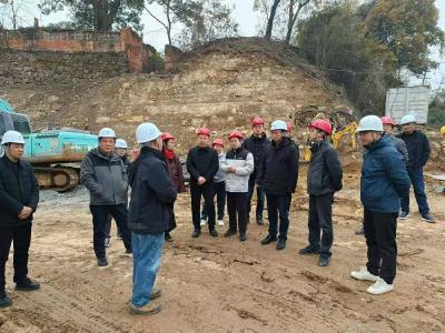 ​市水利局对我县在建水利工程质量安全开展交叉检查
