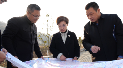 市领导到我县调研渭水河河湖长制工作