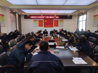 县水镜供水公司：寒潮来袭“冻”真格 防冻举措暖民心