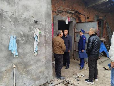 我县开展冬季熏肉火灾防控督导检查工作