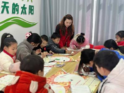 ​长坪社区：童心童乐 共迎新春