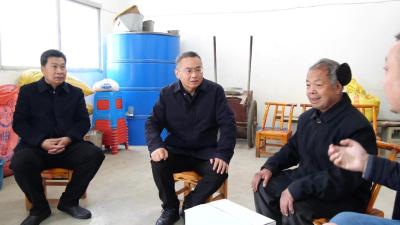 市委统战部慰问组到我县开展节前慰问活动并调研平安建设工作  