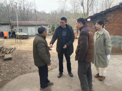 肖堰镇：走访慰问老党员 组织关怀暖冬日