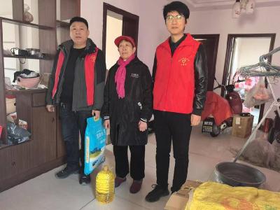 ​情系社区困难户 元旦慰问暖人心