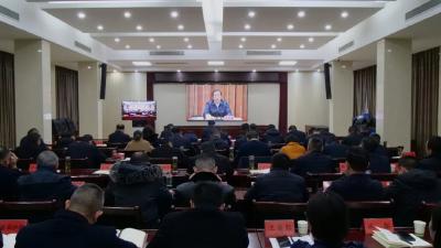 我县组织收听收看省委农村工作电视电话会议