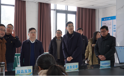 省市场监管局调研组到南漳调研质量基础设施“一站式”服务站建设工作