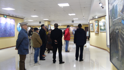 “赋彩襄阳”油画精品展南漳巡展启幕
