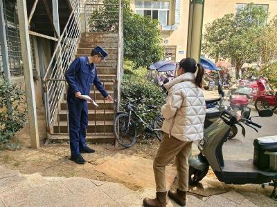 南漳消防开展“楼道革命”消防安全专项整治行动