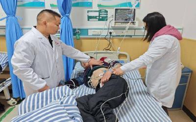 肖堰镇中心卫生院溶栓治疗首战告捷