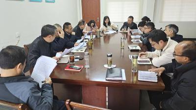 县农技中心部署推进巡察整改工作