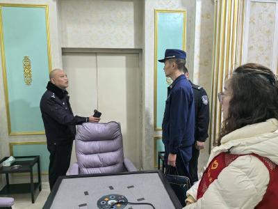 县消防救援大队开展“警消联治”专项行动