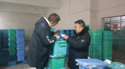 县卫生健康综合执法大队开展第一季度餐饮具消毒产品抽检