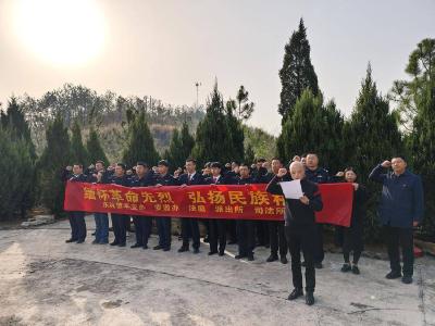 东巩镇：缅怀革命先烈 弘扬民族精神
