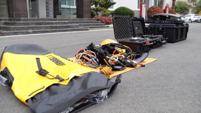 县消防救援大队开展新设备实操训练  