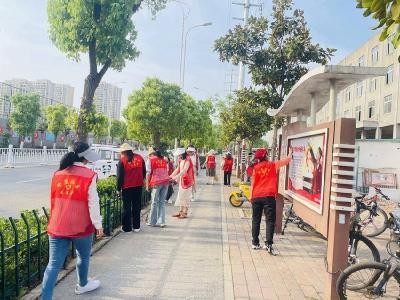 ​徐庶社区开展清洁家园行动