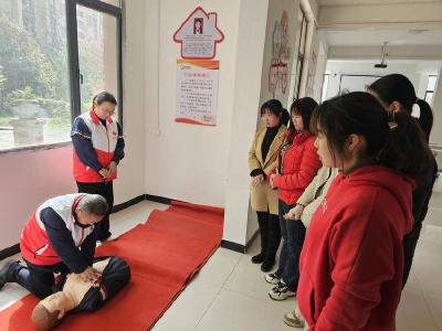 徐庶社区：守护生命　“救”在身边