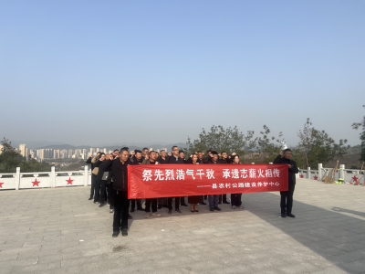 南漳农路：清明祭英烈 躬身践初心