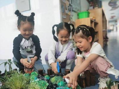 县中心幼儿园：爱护地球　 “童”心同行