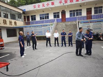 我县开展镇（区）应急管理能力专题调研
