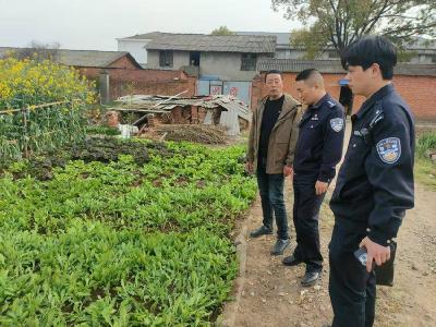 清河管理区开展禁种铲毒实地踏查行动