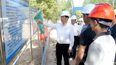 罗兴斌调研督办重点水利项目时强调：要以更高站位、更宽视野、更大力度谋划和推进水利项目建设工作 
