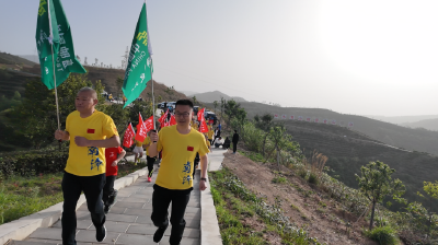 我县举办“跑遍金南漳 邮出新速度”肖堰站活动