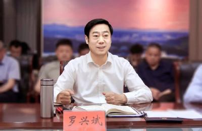 罗兴斌陈栋会见上海致盛集团董事长张润斌一行 