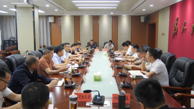 引江补汉输水沿线补水工程项目团队到我县开展前期工作座谈交流  