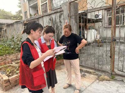 玉印社区：下沉网格“零距离” 上门服务“心贴心”