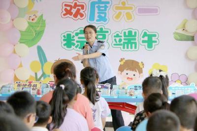 ​和平桥社区：童心系端午 禁毒护安康