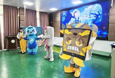 县卞和小学：《瞳梦国奇旅》进校园　 “睛”彩点亮“视”界