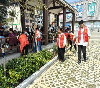 苗圃社区开展环境卫生整治专项行动