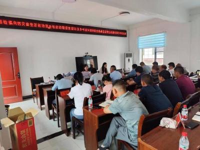 我县开展自然灾害生活救助资金、物资和乡村振兴项目资金使用监管核查工作