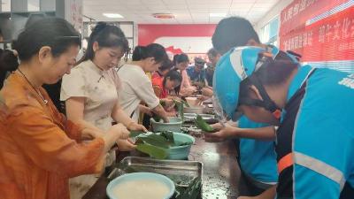 统战群团献爱心 工会驿站“粽”关情