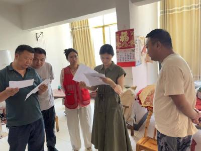 金庙社区走访慰问困难退役军人